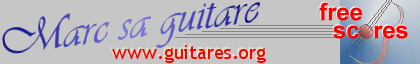 marc sa guitare: free scores